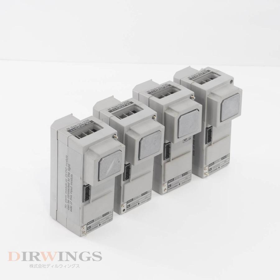 8日保証 3セット入荷 4個セット YOKOGAWA DU100-11 DCV/TC/RTD IN ユニバーサル入力モジュール DR230/DA100用 DAR...[05978-0071] 【HiTemp】