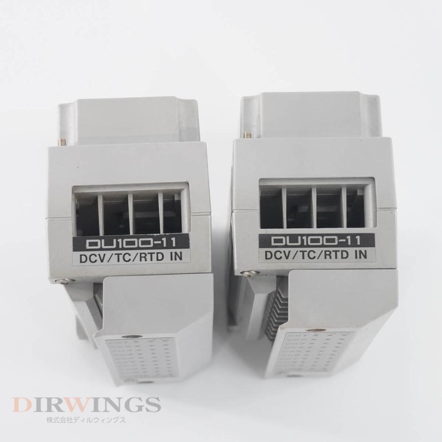 8日保証 3セット入荷 4個セット YOKOGAWA DU100-11 DCV/TC/RTD IN ユニバーサル入力モジュール DR230/DA100用 DAR...[05978-0071] 【HiTemp】