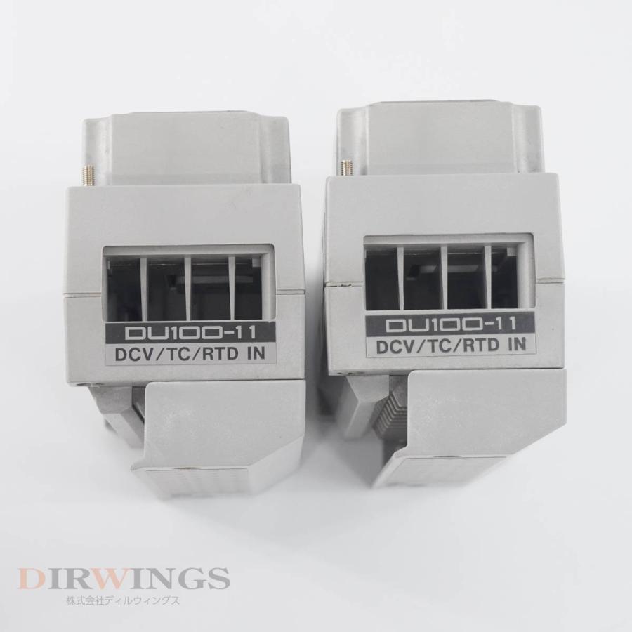 8日保証 3セット入荷 4個セット YOKOGAWA DU100-11 DCV/TC/RTD IN ユニバーサル入力モジュール DR230/DA100用 DAR...[05978-0071] 【HiTemp】