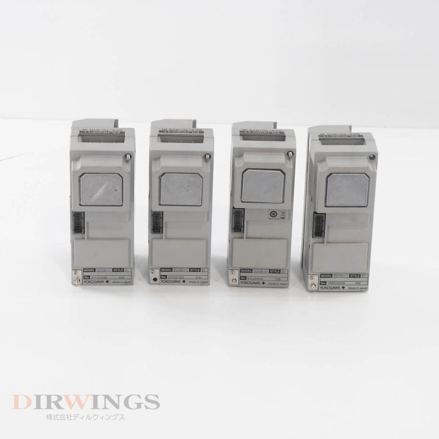 8日保証 3セット入荷 4個セット YOKOGAWA DU100-11 DCV/TC/RTD IN ユニバーサル入力モジュール DR230/DA100用 DAR...[05978-0071] 【HiTemp】