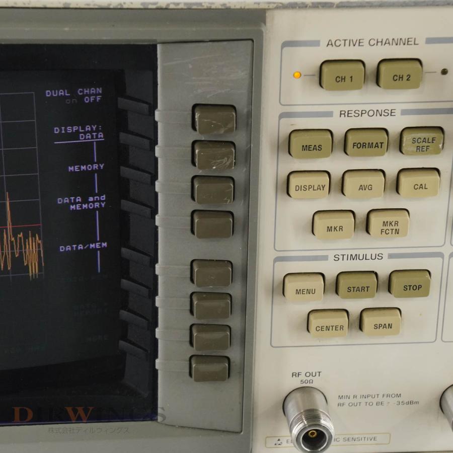 [DW]USED 8日保証 セルフテストPASS hp 8753C NETWORK ANALYZER ネットワークアナライザー OPT 002 ...