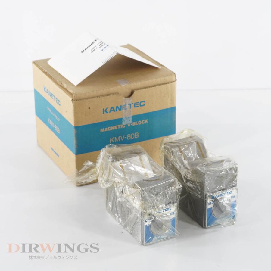 [PG]USED 8日保証 2個セット KMV80B VBLOCK マグネットVブロック 磁性V型