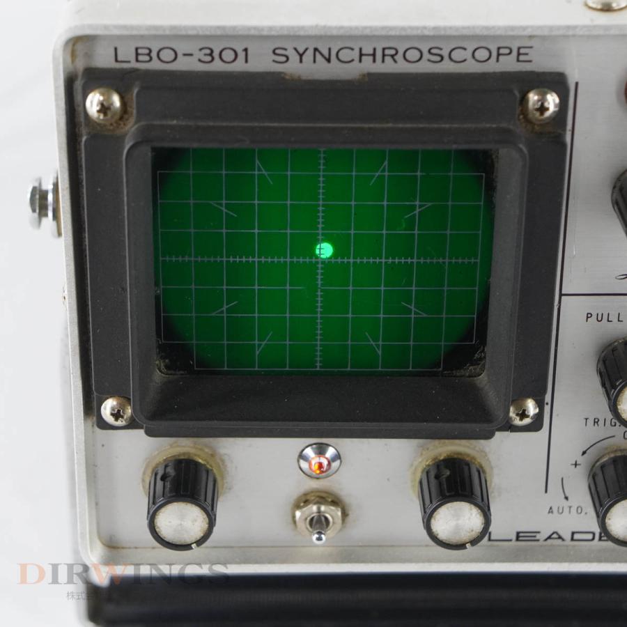 DW]USED 8日保証 LEADER LBO-301 SYNCHROSCOPE シンクロスコープ 
