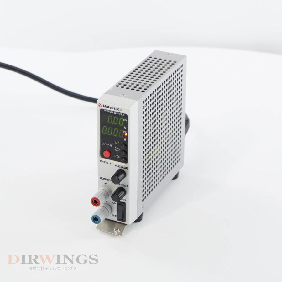 DW]USED 8日保証 Matsusada P4K36-1-Lde P4K36 POWER SUPPLY 手のひら