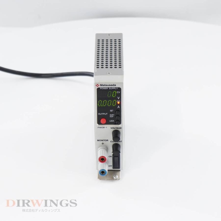 DW]USED 8日保証 Matsusada P4K36-1-Lde P4K36 POWER SUPPLY 手のひら