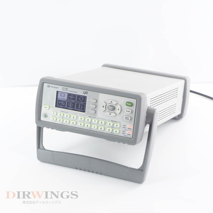 [DW]USED 8日保証 Keysight 11713C LXI Attenuator / Switch Driver アッテネーター ...