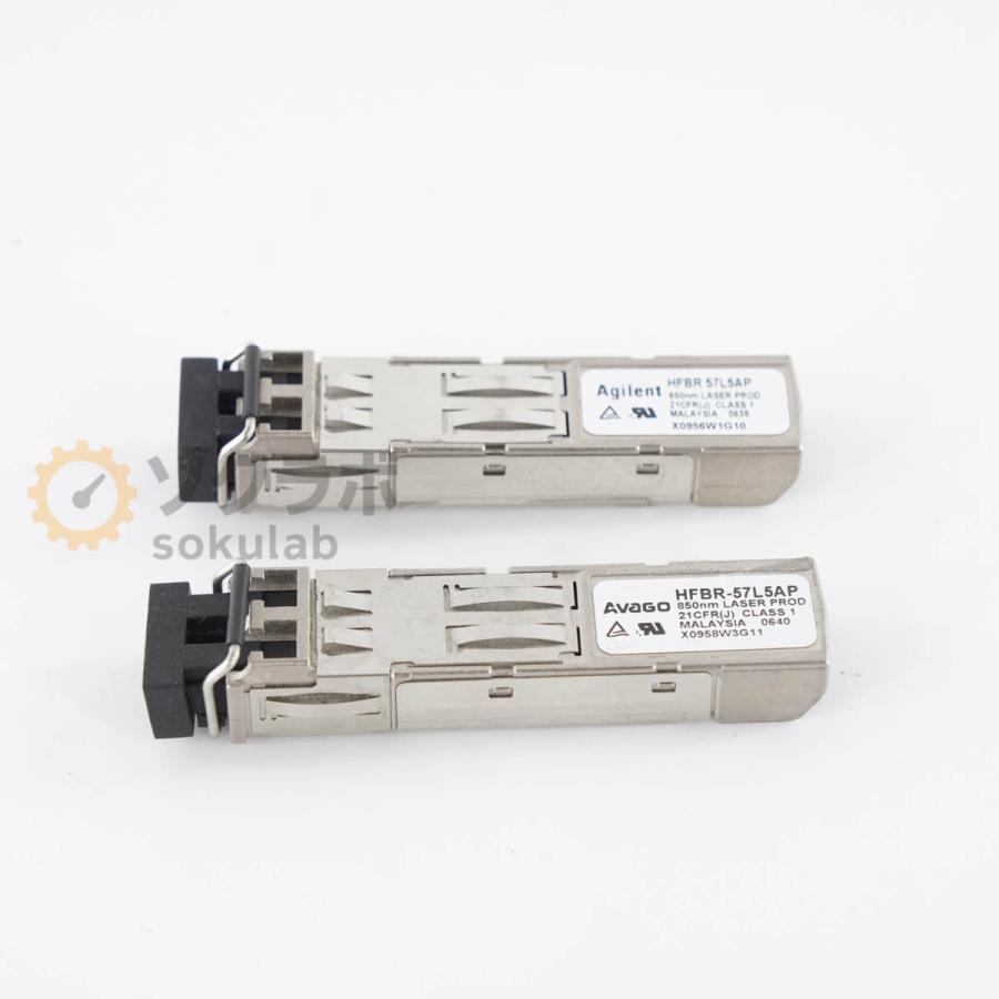 [JB]USED 保証なし セット Agilent Avago HFBR-57L5AP TRANSCEIVER MODULE SFP ...