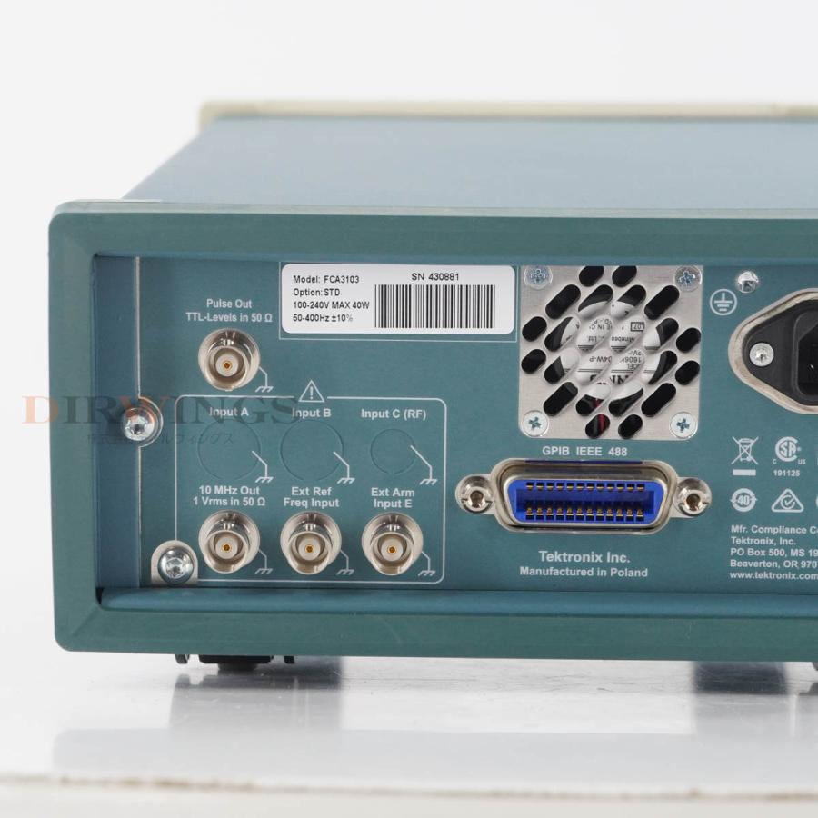 [DW]USED 8日保証 Tektronix FCA 3103 FCA3103 FCA3100 Timer/Counter/Analyzer ...