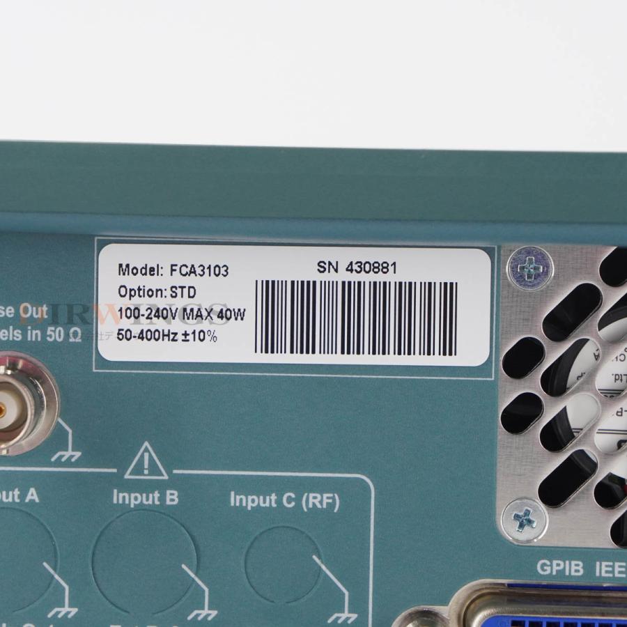 [DW]USED 8日保証 Tektronix FCA 3103 FCA3103 FCA3100 Timer/Counter/Analyzer ...