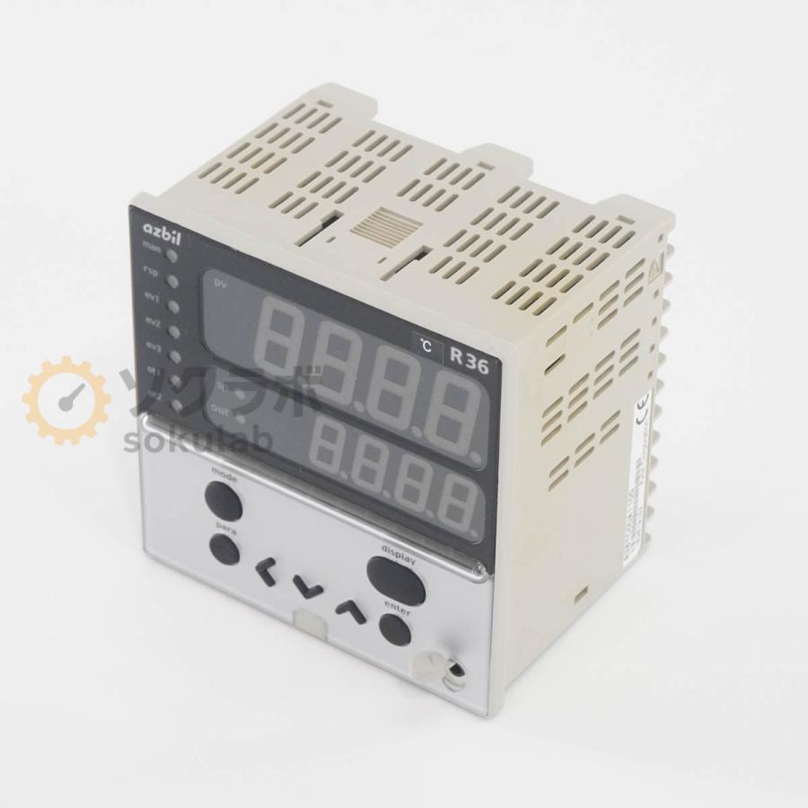 PG]USED 8日保証 27台入荷 azbil R36TC0UA1100 R36 デジタル指示調節計