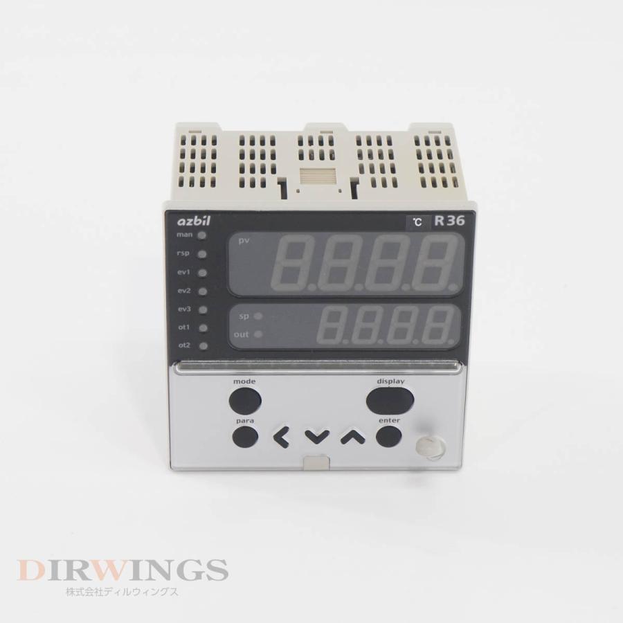 アズビル　デジタル指示調節計　R36TR1UA2200 デジタル指示調節計：R36 azbil(旧:山武) 温度調節器本体 【通販