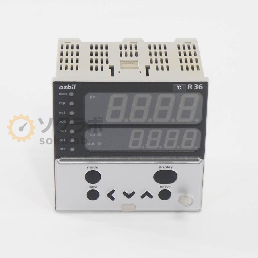 PG]USED 8日保証 27台入荷 azbil R36TC0UA1100 R36 デジタル指示調節計