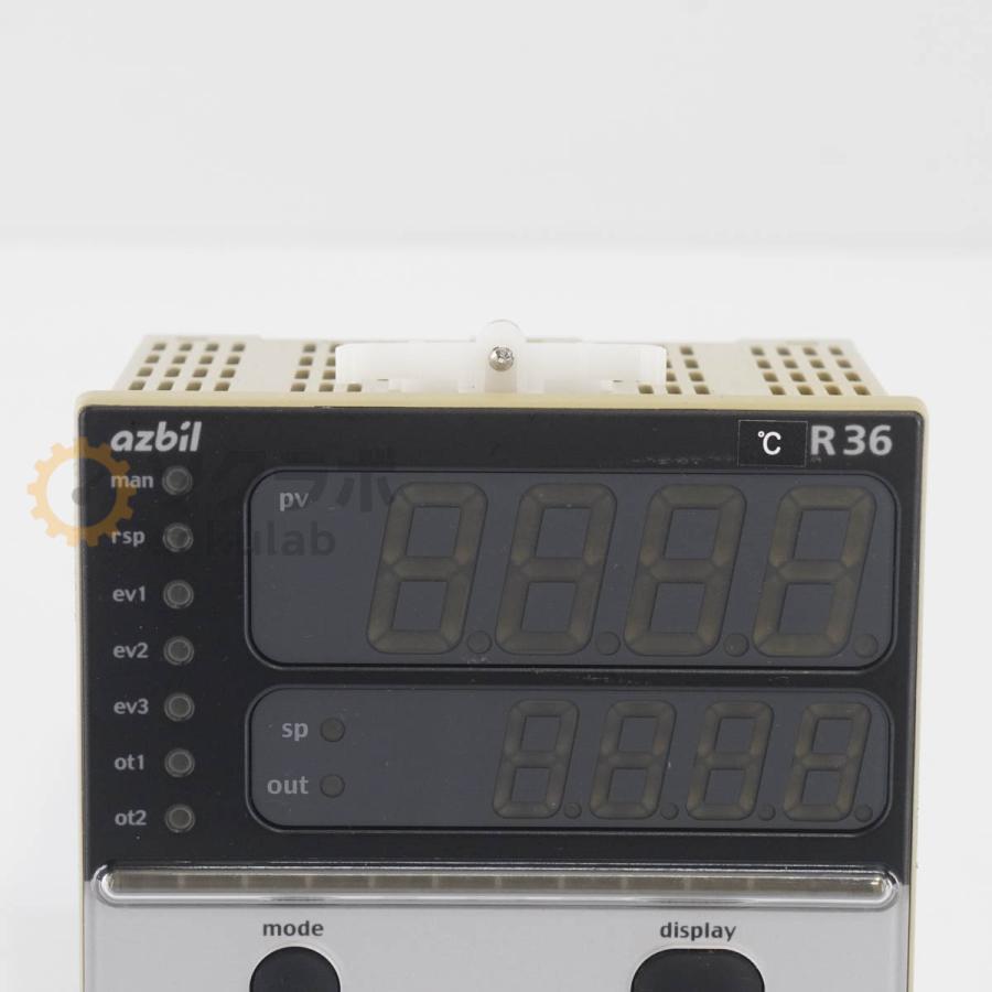 PG]USED 8日保証 15台入荷 azbil R36TR1UA1100 R36 デジタル指示調節計