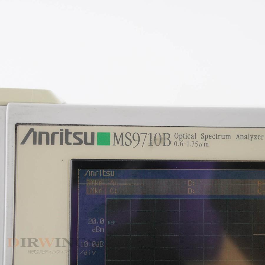 [JB]USED 保証なし Anritsu MS9710B Optical Spectrum Analyzer 光スペクトラムアナライザー ...