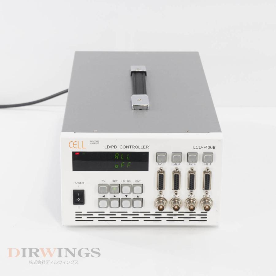 [JB]USED 保証なし 2台入荷 CELL SYSTEM LCD-7400B LD/PD CONTROLLER LD/PDコントローラー ...