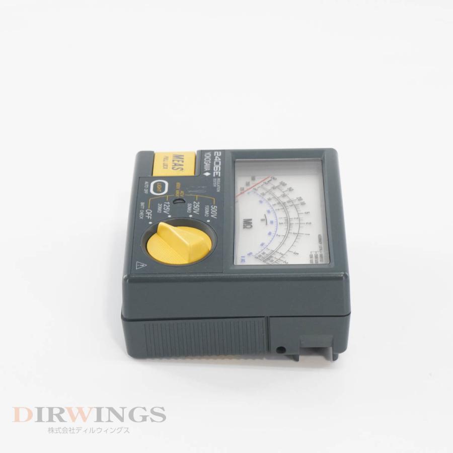 DW]USED 8日保証 04/2023CAL YOKOGAWA 2406E 240643 INSULATION TESTER