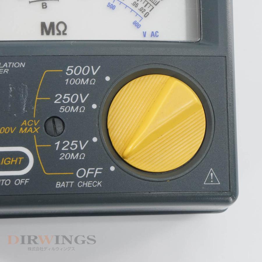 DW]USED 8日保証 04/2023CAL YOKOGAWA 2406E 240643 INSULATION TESTER