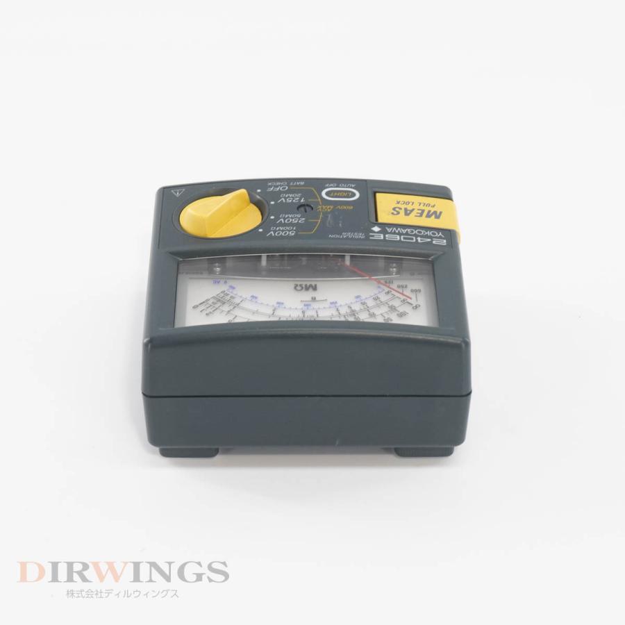 DW]USED 8日保証 04/2023CAL YOKOGAWA 2406E 240643 INSULATION TESTER