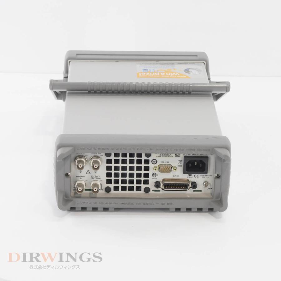 DW]USED 8日保証 Agilent 33250A Function/Arbitary Waveform