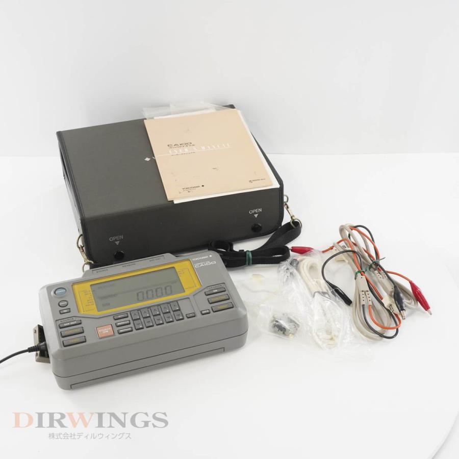 [DW]USED 8日保証 YOKOGAWA CA100 255701-U2 COMPACT CAL コンパクトキャル 電圧電流発生器 キ ...
