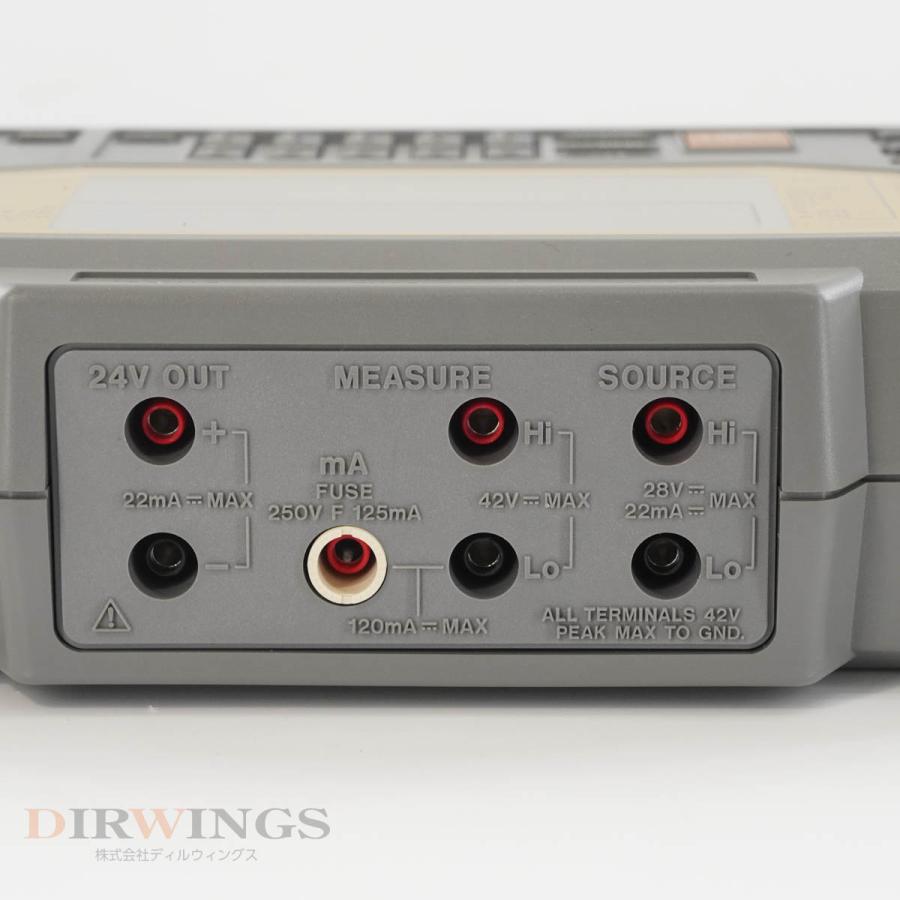 [DW]USED 8日保証 YOKOGAWA CA100 255701-U2 COMPACT CAL コンパクトキャル 電圧電流発生器 キ ...