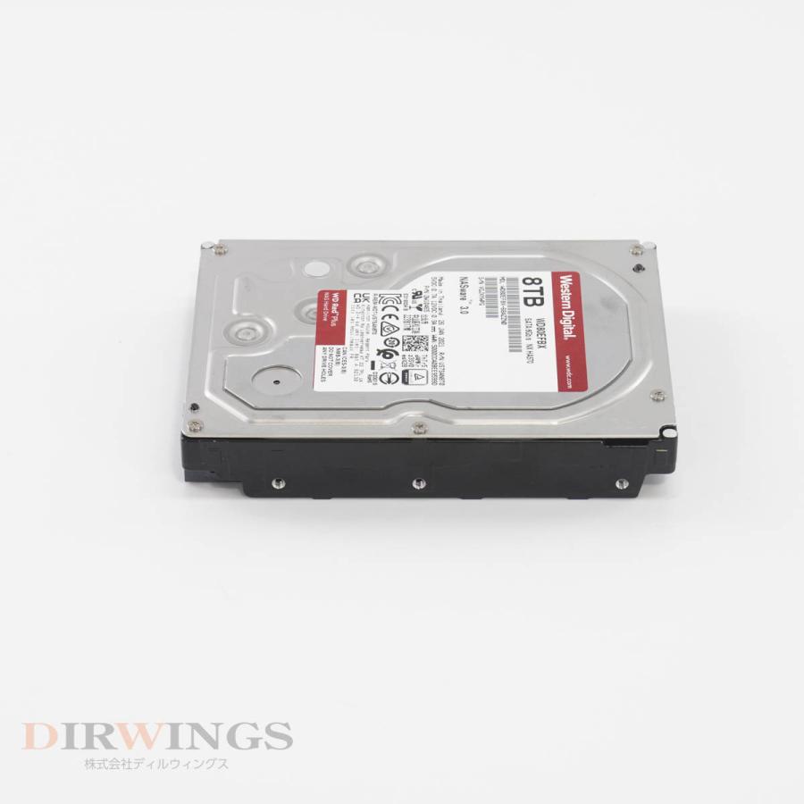 PG]USED 8日保証 使用11530h Western Digital WD80EFBX WD Red Plus