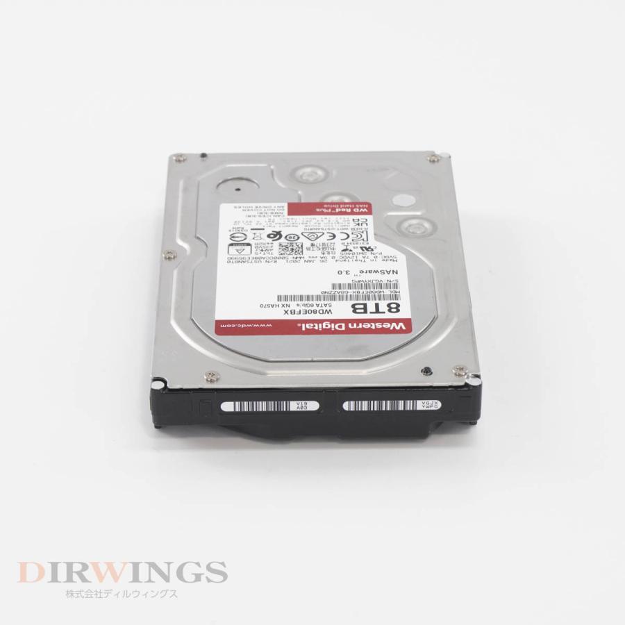 PG]USED 8日保証 使用11530h Western Digital WD80EFBX WD Red Plus