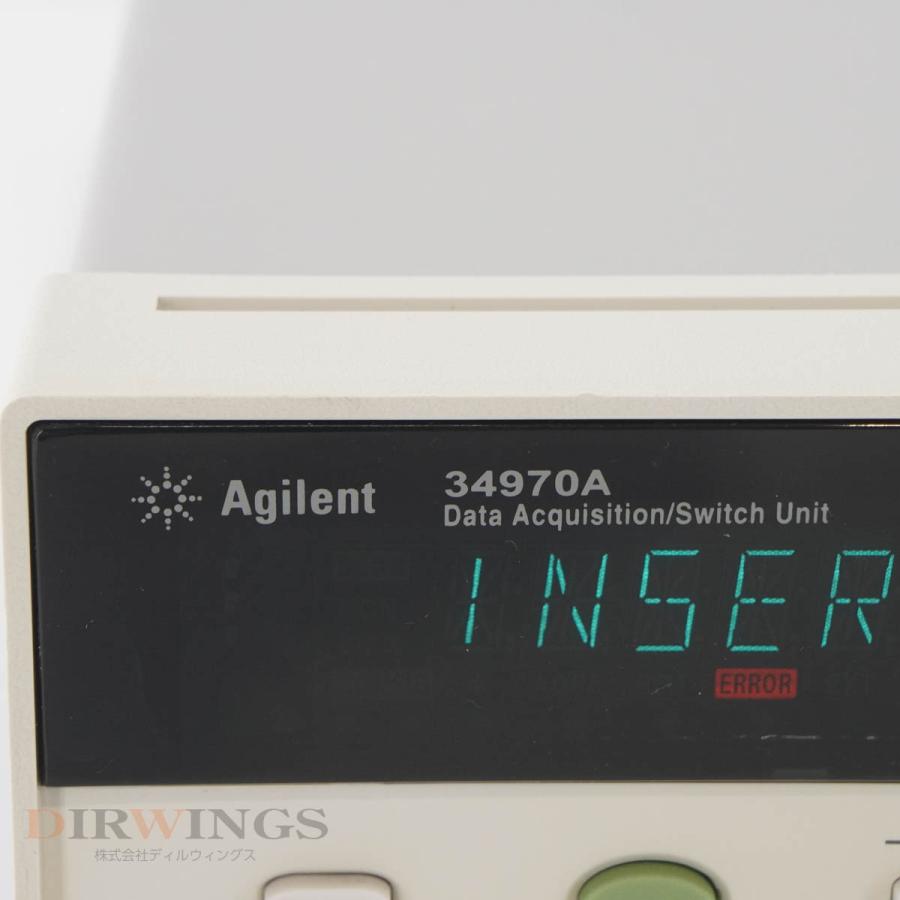 [DW]USED 8日保証 Agilent 34970A Data Acquisition/Switch Unit データ収集/スイッチ ...