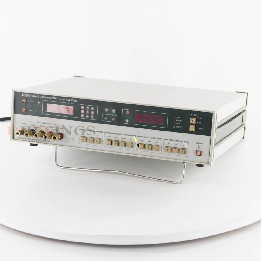 DW]USED 8日保証 KDK KOKUYO KC-536 LCR METER LCRメーター [06146