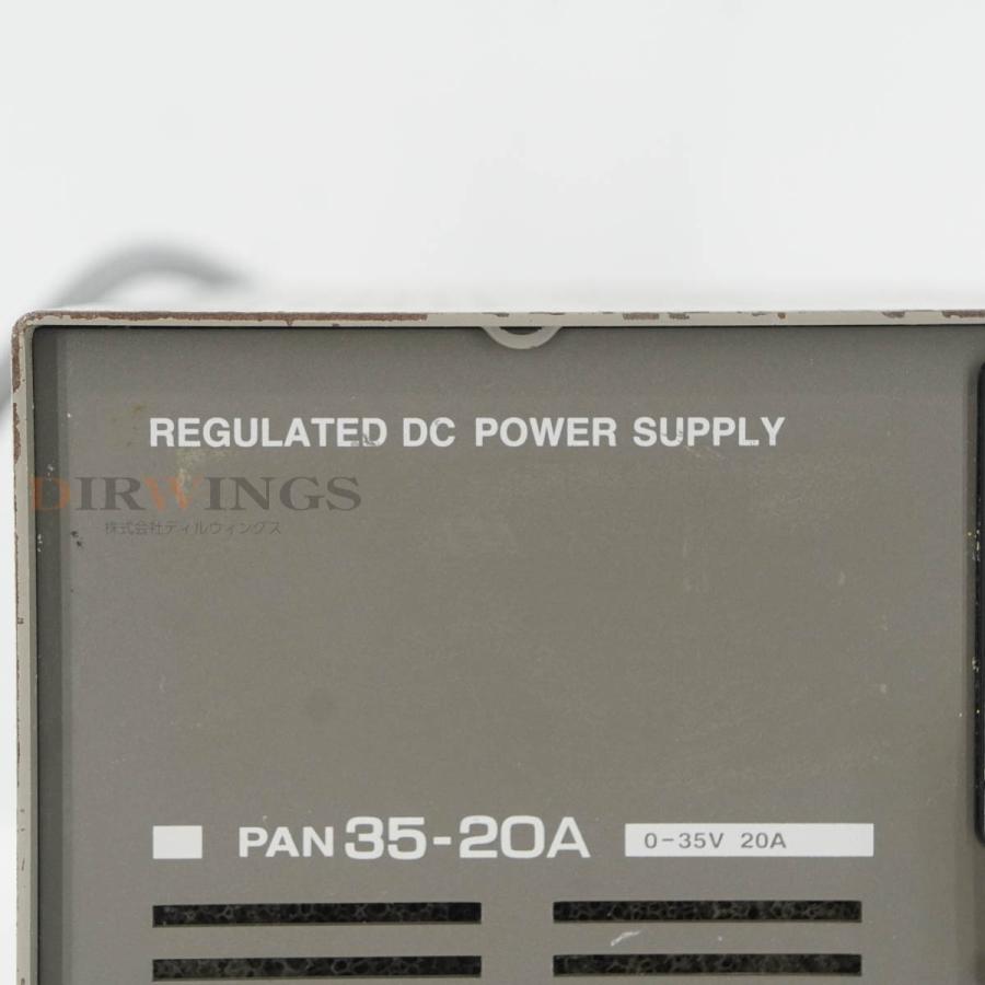 DW]USED 8日保証 KIKUSUI PAN35-20A PAN-A REGULATED DC POWER SUPPLY