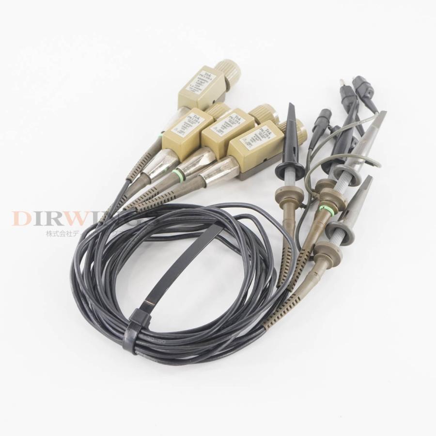 [DW]USED 8日保証 4本セット Tektronix P6139A VOLTAGE PROBE ボルテージプローブ パッシブプローブ ...