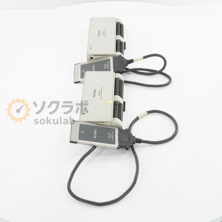 MRS-Kyenc07 KEYENCE製データ収集システム　NR-250 DW]USED 8日保証 セット KEYENCE NR-250 DATA ACQUISITION SYSTEM