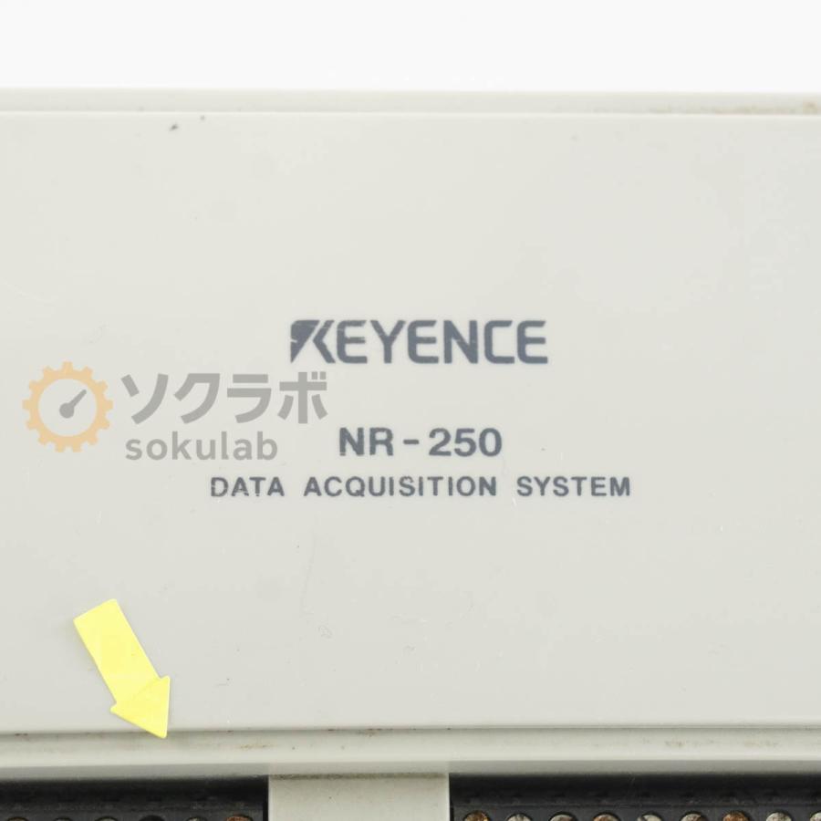 MRS-Kyenc07 KEYENCE製データ収集システム　NR-250 DW]USED 8日保証 セット KEYENCE NR-250 DATA ACQUISITION SYSTEM