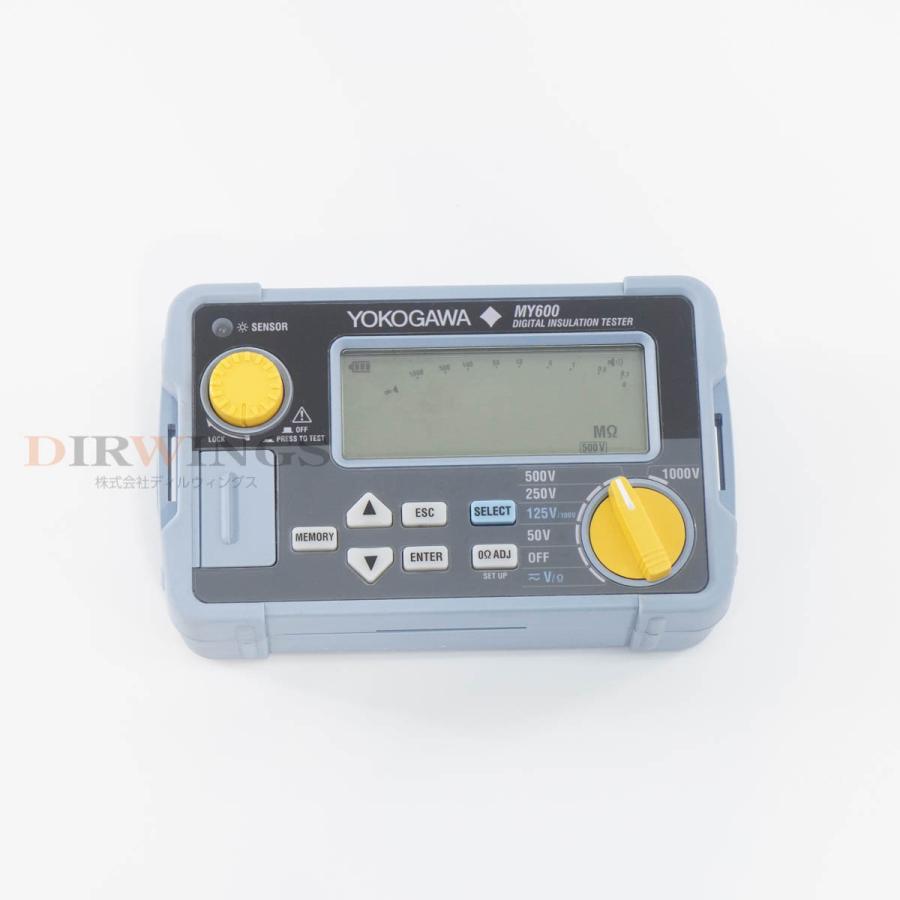 [DW]USED 8日保証 06/2023CAL YOKOGAWA MY600 DIGITAL INSULATION TESTER デジタル ...