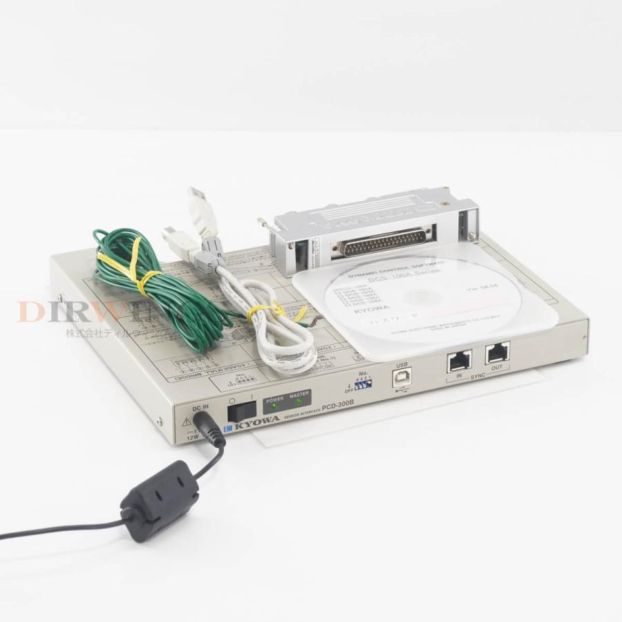 [DW]USED 8日保証 05/2022CAL KYOWA PCD-300B SENSOR INTERFACE センサーインターフェース ...