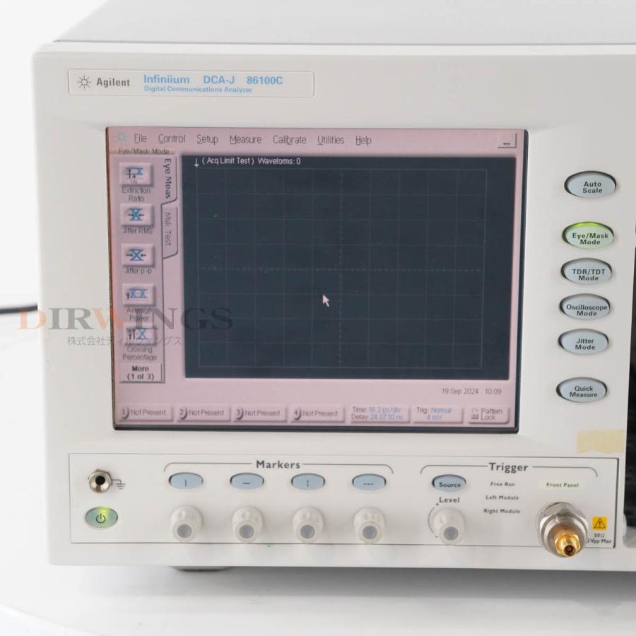 [DW]USED 8日保証 Agilent DCA-J 86100C Infiniium Digital Communications ...