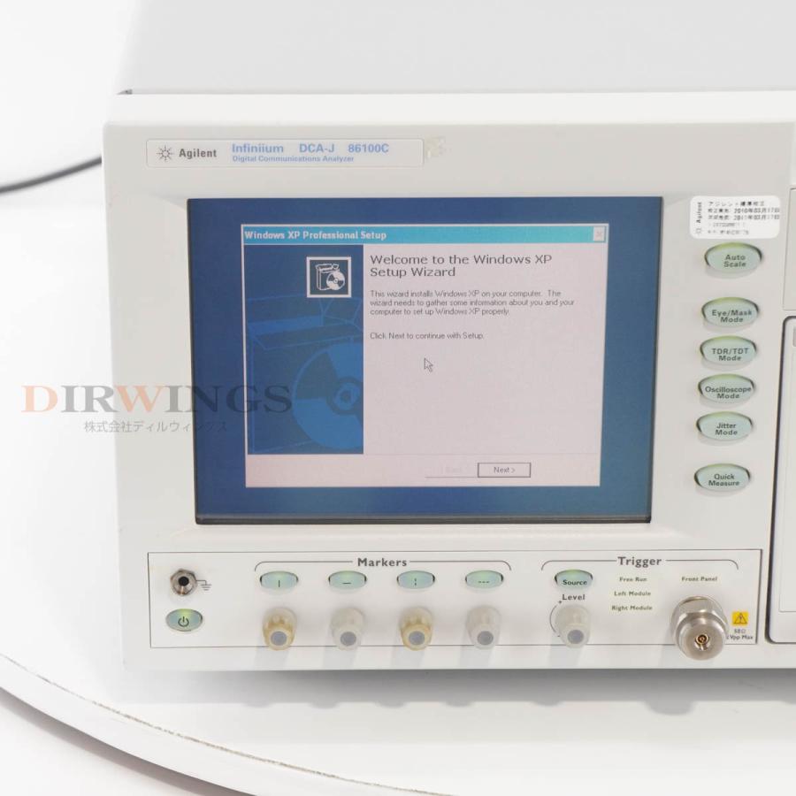 [JB]USED 保証なし Agilent DCA-J 86100C infiniium Digital Communications ...