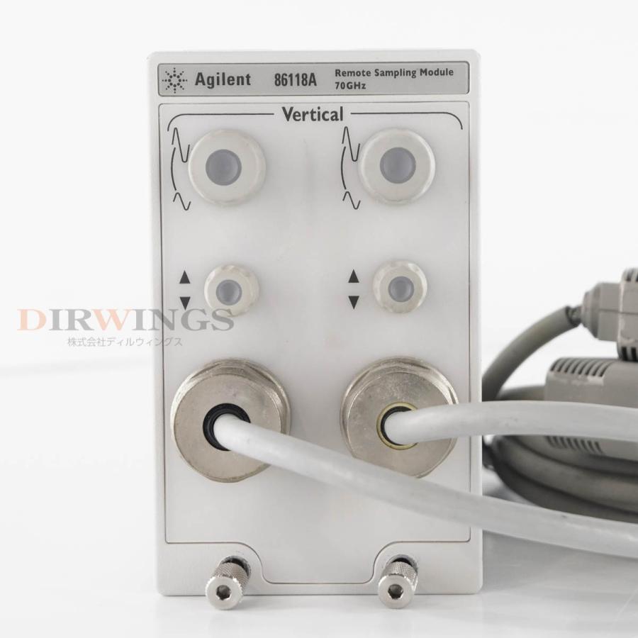 [DW]USED 8日保証 Agilent 86118A ATO-3810 70GHz Remote Sampling Module ...