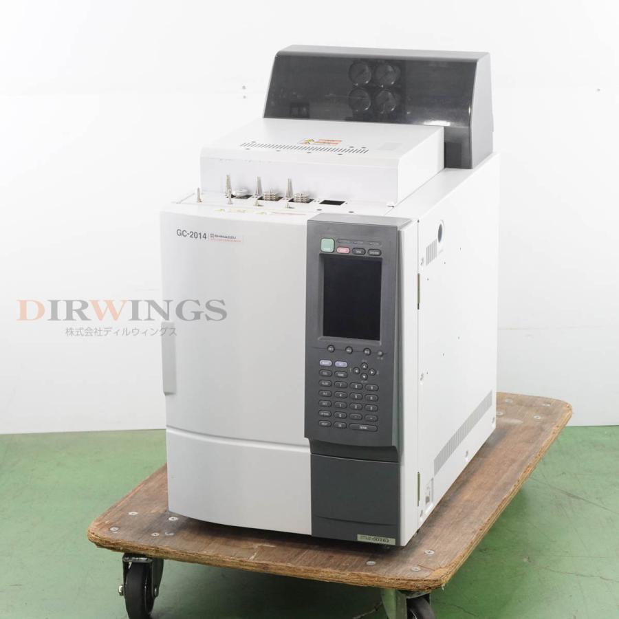 DW USED 8日保証 SHIMADZU GC-2014 GC-2014ATF SPL GAS CHROMATOGRAPH ガスクロマトグラフ 06192-0001