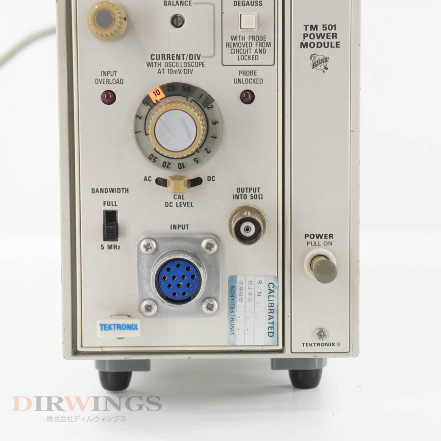 [DW]USED 8日保証 Tektronix AM503 AM 503 CURRENT PROBE AMPLIFIER 電流プローブ増幅器 ...