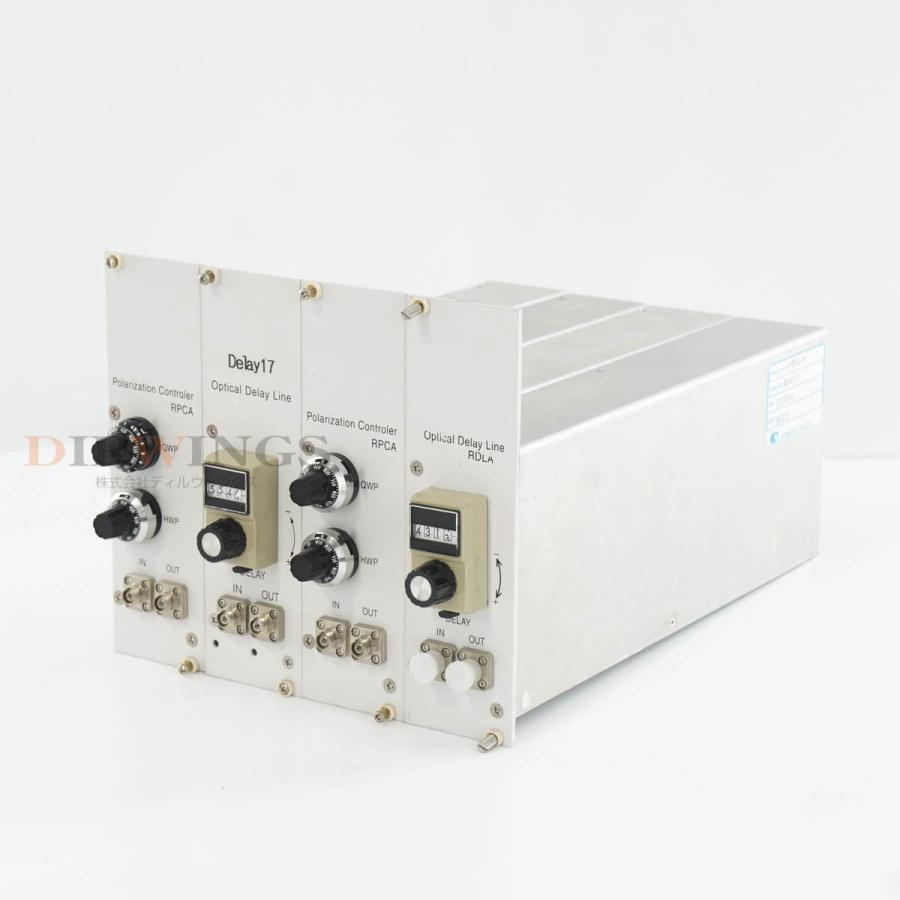 [JB]USED 保証なし セット Optoquest RPCA RDLA Polarization Controller Optical ...