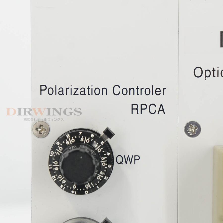 [JB]USED 保証なし セット Optoquest RPCA RDLA Polarization Controller Optical ...
