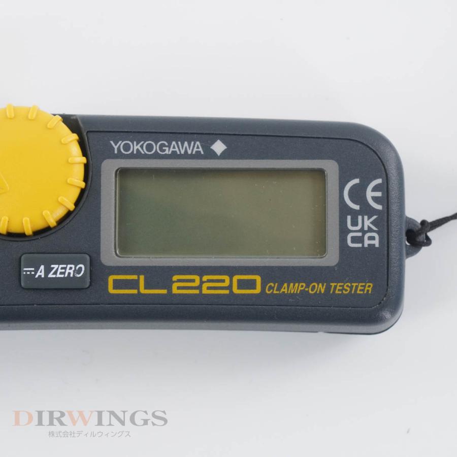 JB]USED 保証なし YOKOGAWA CL220 CLAMP-ON TESTER クランプオン