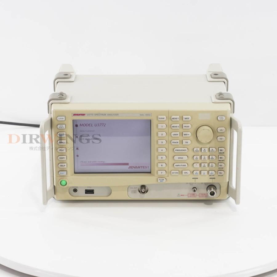 JB]USED 保証なし ADVANTEST U3772 U3700 SPECTRUM ANALYZER