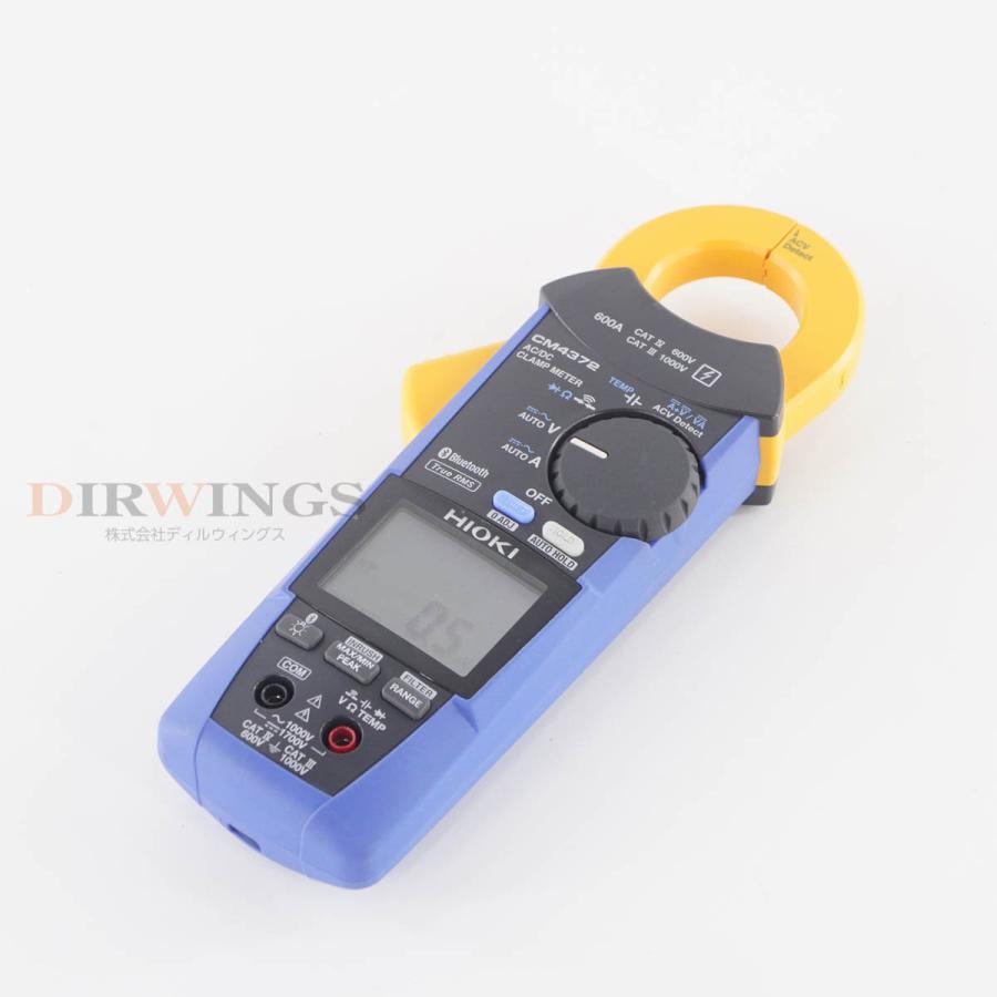 [DW]USED 8日保証 HIOKI CM4372 AC/DC CLAMP METER AC/DCクランプメーター L9207-10 [06259-0141] |  | 01