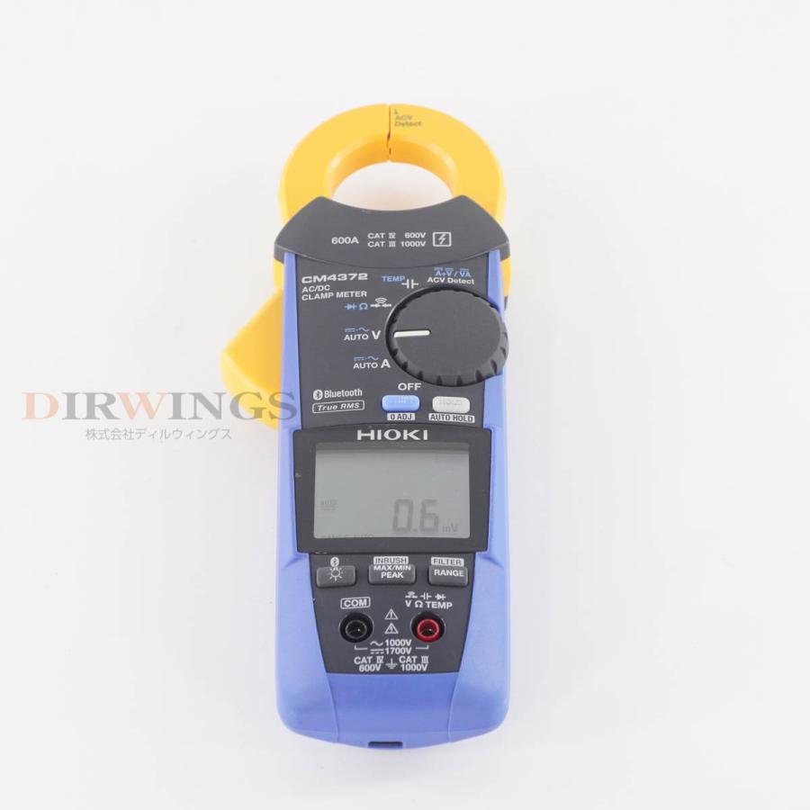 [DW]USED 8日保証 HIOKI CM4372 AC/DC CLAMP METER AC/DCクランプメーター L9207-10 [06259-0141] |  | 02