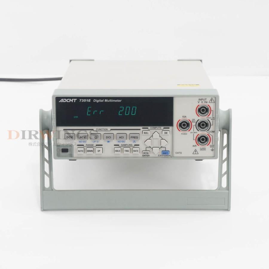 JB]USED 保証なし ADCMT 7351E Digital Multimeter デジタルマルチ