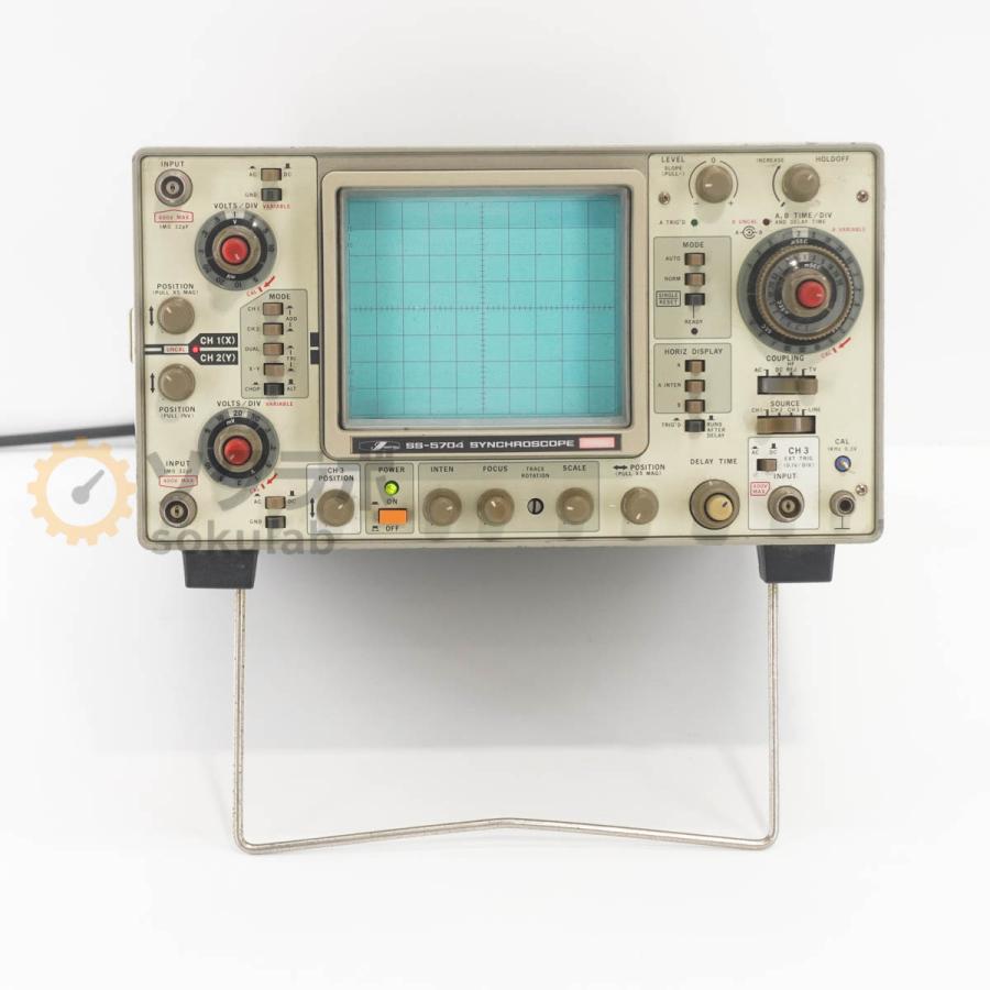 JB]USED 保証なし IWATSU SS-5704 SYNCHROSCOPE シンクロスコープ