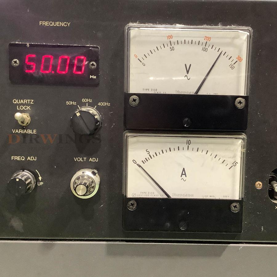 DW]USED 8日保証 TAKASAGO AA1000F AA/F FREQUENCY CONVERSION AC