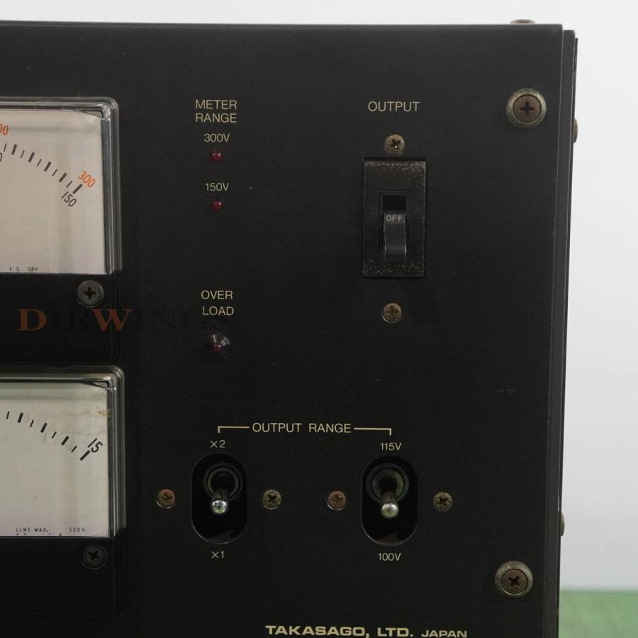 DW]USED 8日保証 TAKASAGO AA1000F AA/F FREQUENCY CONVERSION AC